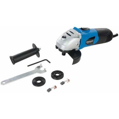 SILVERLINE MEULEUSE D'ANGLE ELECTRIQUE DIAMETRE 115 MM - 650 W – Image 2