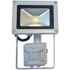 SILVERLINE PROJECTEUR LED COB 10 WATTS DETECTEUR PIR EXTERIEUR ETANCHE IP65