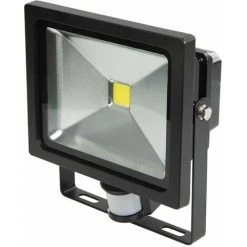 SILVERLINE PROJECTEUR LED COB 30 WATTS DETECTEUR PIR EXTERIEUR ETANCHE IP54