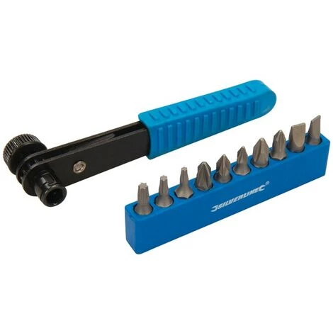 SILVERLINE Tournevis Porte-embout à Cliquet, 11 Pcs - 11 Pcs – Image 5