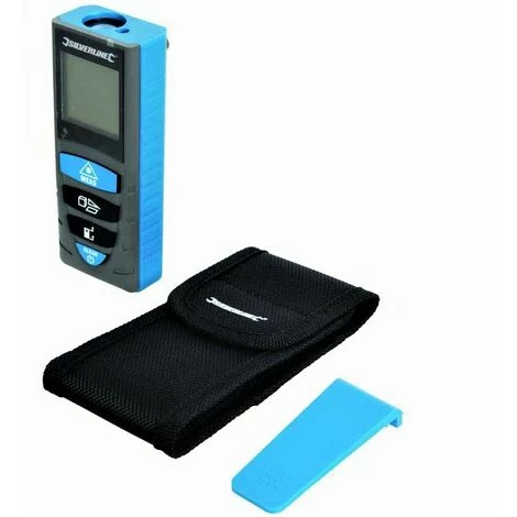 SILVERLINE Metre Laser Telemetre Numerique LCD Distance Surface Volume – Image 3