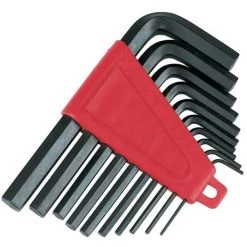 JEU DE 10 CLÉS MÂLES 2 - 10 MM SILVERLINE HK11