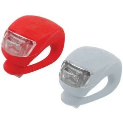 LAMPES LED AVEC ATTACHE LOT DE 2 SILVERLINE 752082