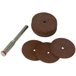 ENSEMBLE 18 PIÈCES DE DISQUES DE COUPE 22 MM SILVERLINE 763600