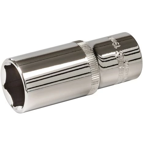 DOUILLE MÉTRIQUE PROFONDE 3/8 AVEC ENTRAÎNEMENT À 6 POINTES 19 MM SILVERLINE 869902