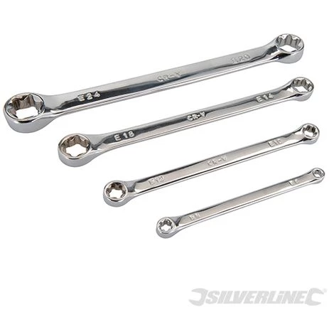 JEU DE 4 CLÉS TRX E6 ? E24 SILVERLINE 241501