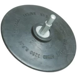 PLATEAU DE SUPPORT AUTO-AGRIPPANT 125 MM SILVERLINE 244965