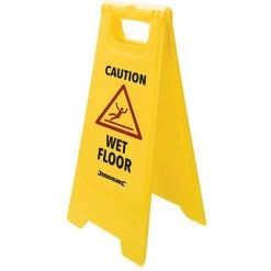 PANNEAU D'AVERTISSEMENT SOL HUMIDE 295 X 610 MM SILVERLINE 883504