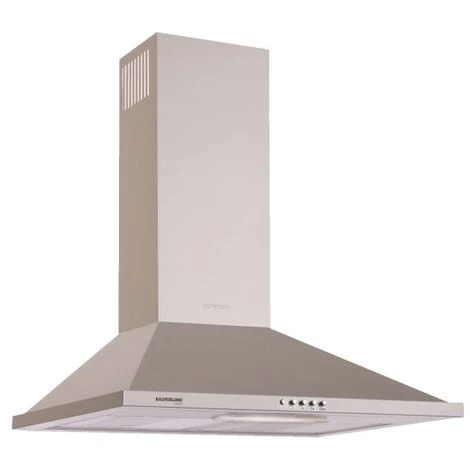 Hotte Cuisine Murale Silverline TESSY Inox - 600 (mm) - Inox – Image 2