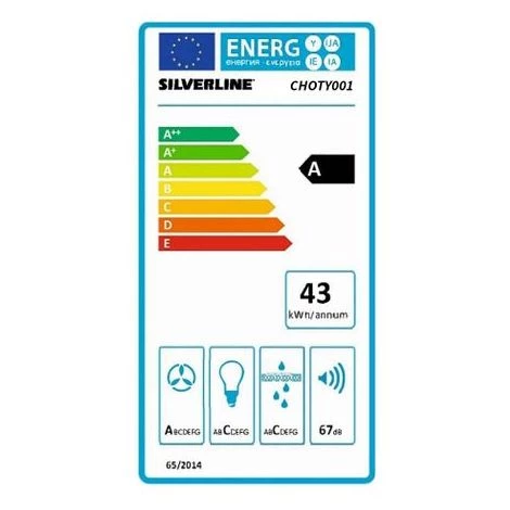 Hotte Cuisine Murale Silverline TESSY Inox - 600 (mm) - Inox – Image 4