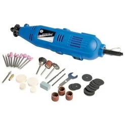 SILVERLINE OUTIL ROTATIF MULTI-FONCTIONS MINI PERCEUSE MEULEUSE 135 W