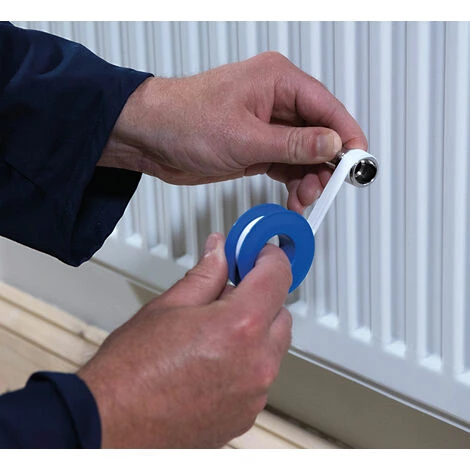 SILVERLINE ROULEAUX (SACHET DE 10) DE RUBAN TEFLON PTFE 12 Mm X 12 M – Image 2