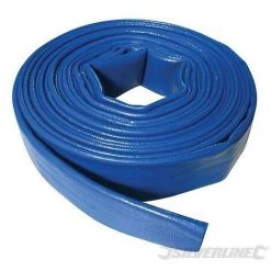 SILVERLINE Tuyau Souple Plat, 10 M X 25 Mm, 10 M X 25 Mm