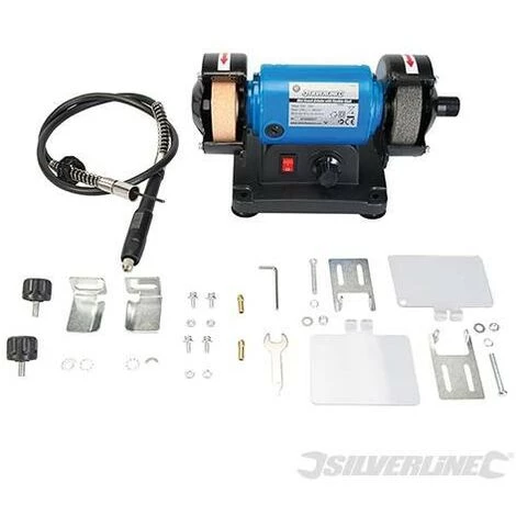 SILVERLINE Mini-touret à Meuler Polyvalent 75 Mm, 120 W, 75 mm (UK), 75 Mm (UK) – Image 3