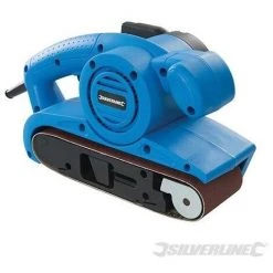 SILVERLINE Ponceuse à Bande 76 Mm, 810 W, 810 W