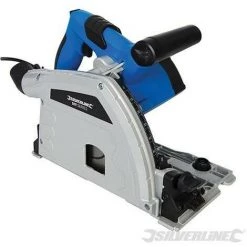 SILVERLINE Scie Circulaire Plongeante Avec Rail De Guidage 1 200 W, 1 200 W