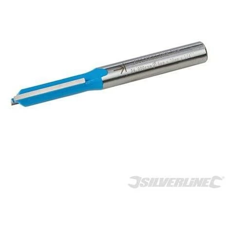 SILVERLINE Fraise Droite Métrique 1/4", 6 X 20 Mm, 6 X 20 Mm