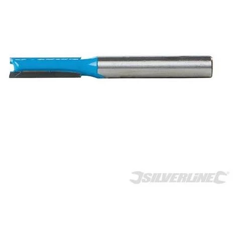 SILVERLINE Fraise Droite Métrique 1/4", 6 X 20 Mm, 6 X 20 Mm – Image 2