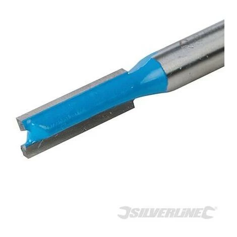 SILVERLINE Fraise Droite Métrique 1/4", 6 X 20 Mm, 6 X 20 Mm – Image 3