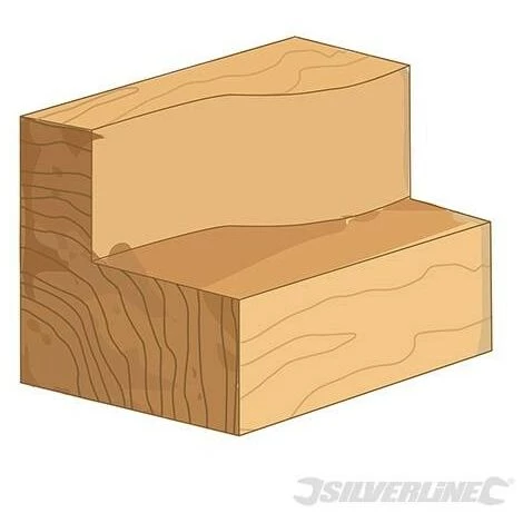 SILVERLINE Fraise à Copier De 8 Mm, 5/8" X 3/4" X 5/8", 5-8 X 3-4 X 5-8 – Image 4