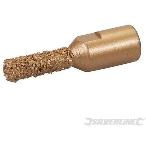 SILVERLINE Fraise à Déjointoyer En Carbure De Tungstène, 12 Mm Grossier, 1 M X 100 Mm