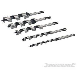 SILVERLINE Mèches Hélicoïdales SDS-Plus, 5 Pcs, 10 - 25 Mm, 10 - 25 Mm