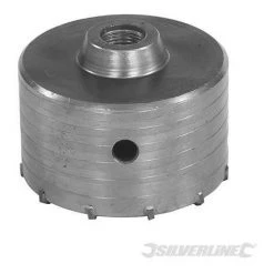 SILVERLINE Scie Trépan TCT, 100 Mm, 100 Mm