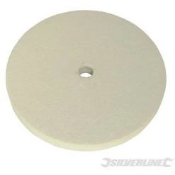 SILVERLINE Disque De Polissage En Feutre, 150 Mm, 150 Mm