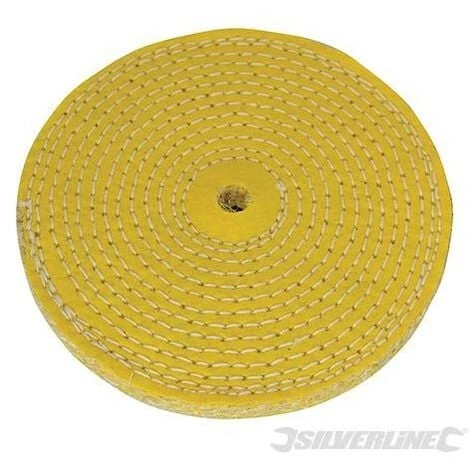 SILVERLINE Disque De Polissage En Sisal, 150 Mm, 150 Mm