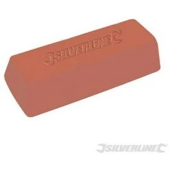 SILVERLINE Pâte à Polir Rouge, 500 G, Composé Fin, Couleur Rouge, Composé Fin, Composé Fin. Couleur, Rouge