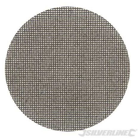 SILVERLINE Lot De 10 Disques Abrasifs Treillis Auto-agrippants 225 Mm, Grain 120, 120