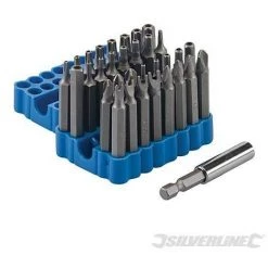 SILVERLINE Embouts De Sécurité, 33 Pcs, 50 Mm, 50 Mm