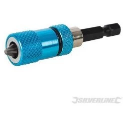 SILVERLINE Porte-embout Pour Cloisons Sèches, Queue 6 Pans 1/4", Queue 6 Pans 1-4