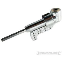 SILVERLINE Accessoire De Vissage Magnétique Coudé, 80° - 130 Mm - 6 Pans 1/4", 80 - 130 Mm - 6 Pans 1-4