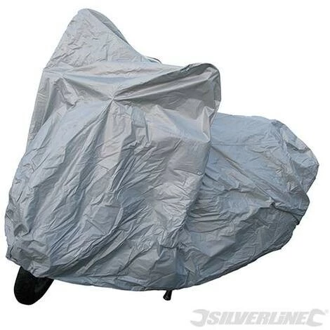 SILVERLINE Housse Pour Moto, 2 300 X 870 X 1 050 Mm, 2 300 X 870 X 1 050 Mm