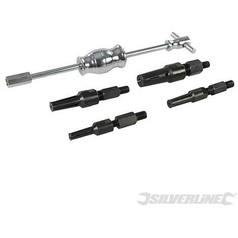 SILVERLINE Kit D’extracteur Pour Roulements Intérieurs Borgnes, 5 Pcs, 12 - 32 Mm, 12 - 32 Mm – Image 2