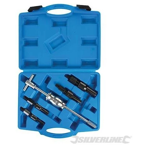 SILVERLINE Kit D’extracteur Pour Roulements Intérieurs Borgnes, 5 Pcs, 12 - 32 Mm, 12 - 32 Mm – Image 3