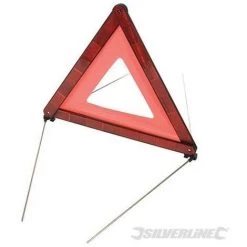 SILVERLINE Triangle De Sécurité Réfléchissant, Conforme ECE27, Conforme ECE27