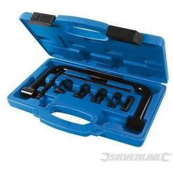 SILVERLINE Kit Lève-soupape Et Embouts, 10 Pcs, 16 - 30 Mm, 16 - 30 Mm