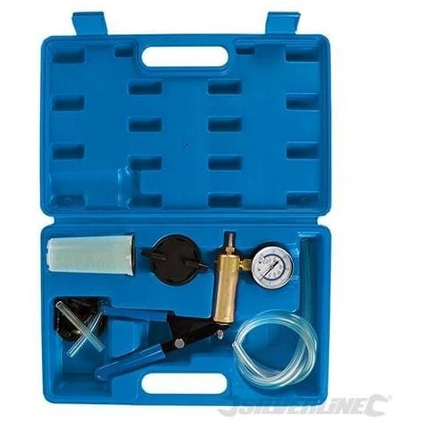 SILVERLINE Pompe à Vide Et Outils De Purge Pour Systèmes De Freinage Et D'embrayage, 16 Pcs, 16 Pcs – Image 3