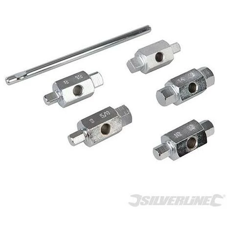 SILVERLINE Coffret De Douilles De Vidange, 6 Pcs, 6 Pcs – Image 2