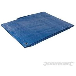 SILVERLINE Bâche, 4,8 X 6,1 M, 4.8 X 6.1 M