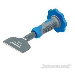 SILVERLINE Burin De Maçon à Pare-coups, 100 X 216 Mm, 100 X 216 Mm