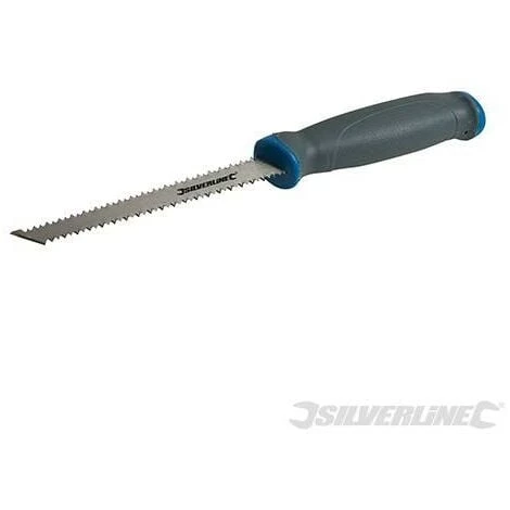 SILVERLINE Scie Double Tranchant Pour Plaques De Plâtre, 150 Mm, 150 Mm – Image 3