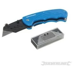 SILVERLINE Couteau Utilitaire Pliant, 160 Mm, 160 Mm