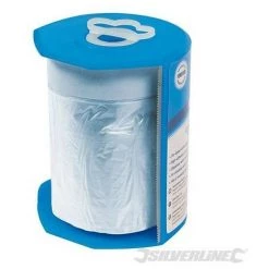 SILVERLINE Film Et Adhésif De Masquage Avec Dévidoir, 550 Mm X 33 M, 550 Mm X 33 M