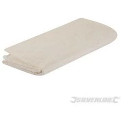 SILVERLINE Toile De Protection En Coton Sergé, 3,6 X 2,7 M (environ), 3.6 X 2.7 M (environ)