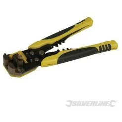 SILVERLINE Pince à Dénuder Et à Sertir Usage Intensif, 205 Mm, 205 Mm