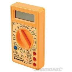 SILVERLINE Multimètre Numérique, CC Et CA, CC Et CA
