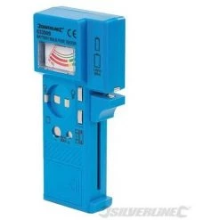SILVERLINE Testeur De Piles, Fusibles Et Ampoules, 1,5 V - 9 V, 1.5 V - 9 V